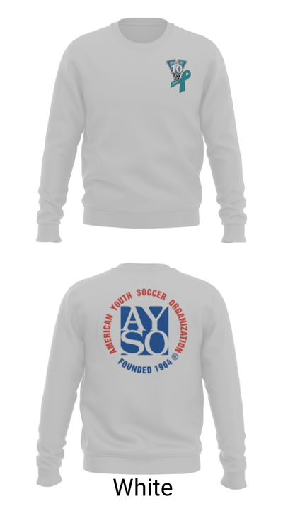 AYSO AREA 10V 37411197 Crew Neck Sweatshirt - 2