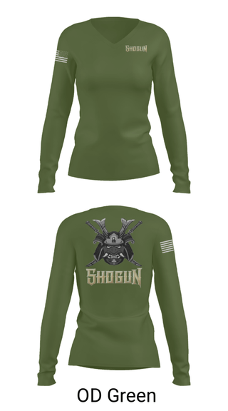 Womens Long Sleeve Vneck Shirt, Shogun, , Teamtime, Team time, sublimation, custom sports apparel, team uniforms, spirit wear, spiritwear, sports uniforms, custom shirts, team store, custom team store, fundraiser sports, apparel fundraiser