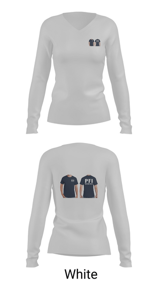 Womens Long Sleeve Vneck Shirt 1, Prime Furniture Installation, , Teamtime, Team time, sublimation, custom sports apparel, team uniforms, spirit wear, spiritwear, sports uniforms, custom shirts, team store, custom team store, fundraiser sports, apparel fundraiser