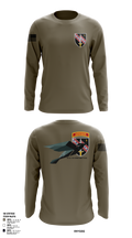 B Co 1-54 SFAB MAT 6122 Long Sleeve Performance Shirt 30