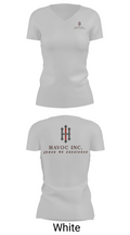 HAVOC INC 6408447 Women's Short Sleeve V-neck Shirt - 19