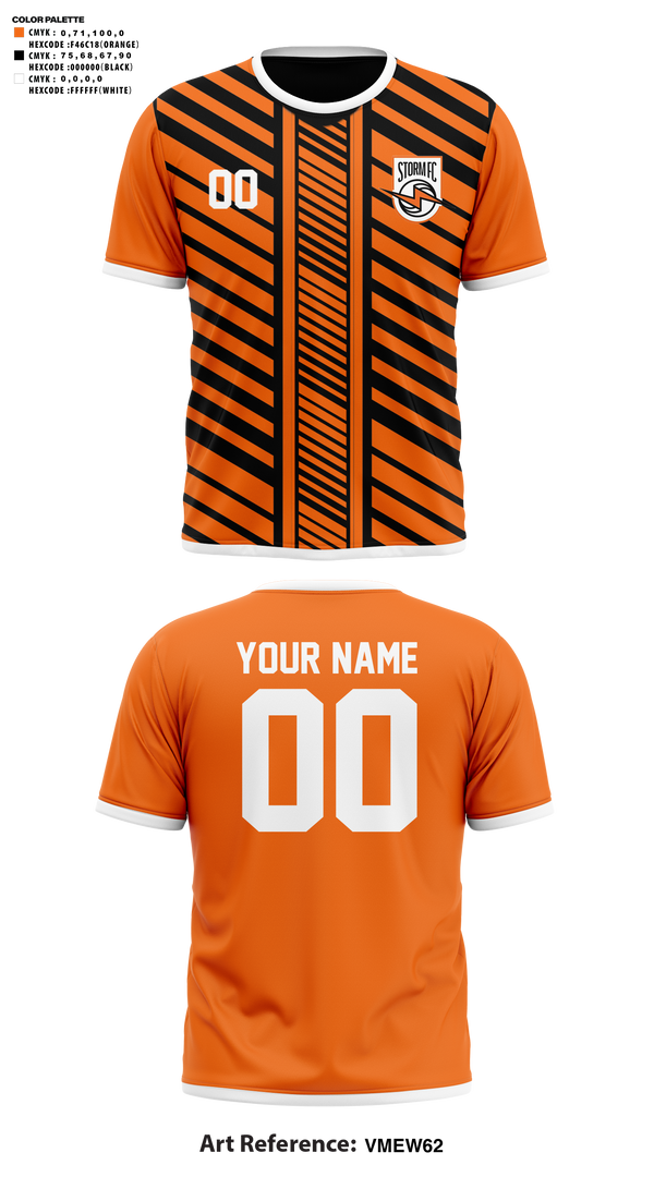Short Sleeve Performance Shirt, Orangeville Minor Soccer Club, Men's Soccer, Teamtime, Team time, sublimation, custom sports apparel, team uniforms, spirit wear, spiritwear, sports uniforms, custom shirts, team store, custom team store, fundraiser sports, apparel fundraiser