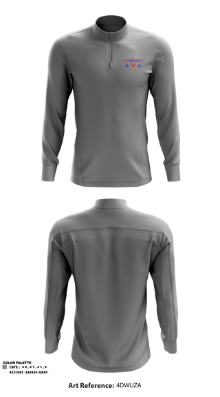 Quarter Zip Jacket, Top Gun, Spirit Store, Teamtime, Team time, sublimation, custom sports apparel, team uniforms, spirit wear, spiritwear, sports uniforms, custom shirts, team store, custom team store, fundraiser sports, apparel fundraiser