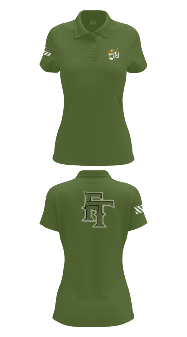 Womens Short Sleeve Performance Polo, Fort Towson Junior High School Cheer, Cheer, Teamtime, Team time, sublimation, custom sports apparel, team uniforms, spirit wear, spiritwear, sports uniforms, custom shirts, team store, custom team store, fundraiser sports, apparel fundraiser