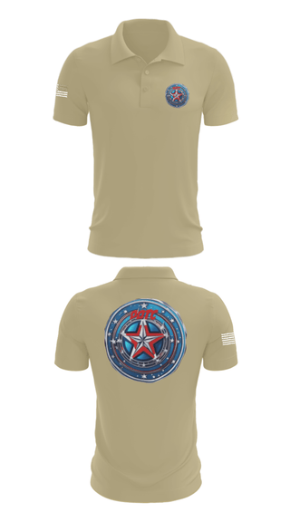 Short Sleeve Performance Polo, Defenders of the Coast, Army, Teamtime, Team time, sublimation, custom sports apparel, team uniforms, spirit wear, spiritwear, sports uniforms, custom shirts, team store, custom team store, fundraiser sports, apparel fundraiser