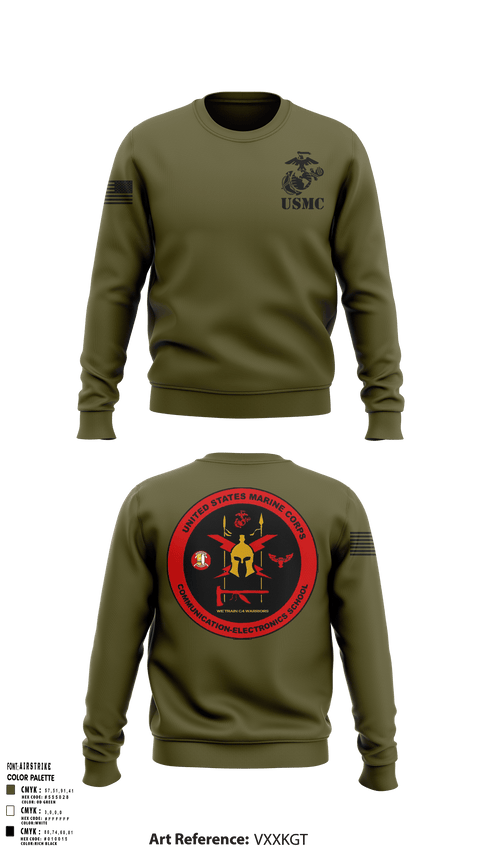 Crew Neck Sweatshirt, DSAC-23DSAC-23, Marines, Teamtime, Team time, sublimation, custom sports apparel, team uniforms, spirit wear, spiritwear, sports uniforms, custom shirts, team store, custom team store, fundraiser sports, apparel fundraiser