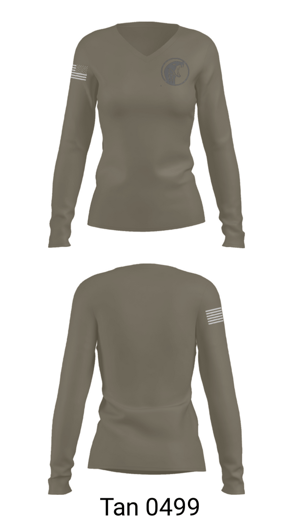 Womens Long Sleeve Vneck Shirt, DCSO, Police, Teamtime, Team time, sublimation, custom sports apparel, team uniforms, spirit wear, spiritwear, sports uniforms, custom shirts, team store, custom team store, fundraiser sports, apparel fundraiser