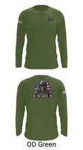 Marina Police Department 65171841 Long Sleeve Performance Shirt - 44