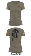 121 transportation 53489531 Women's Short Sleeve V-neck Shirt - 64