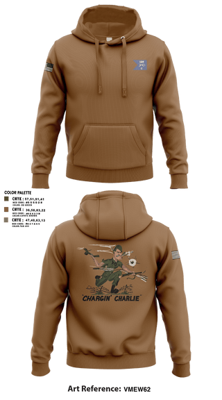 Hoodie, C Co 1-125th IN, , Teamtime, Team time, sublimation, custom sports apparel, team uniforms, spirit wear, spiritwear, sports uniforms, custom shirts, team store, custom team store, fundraiser sports, apparel fundraiser