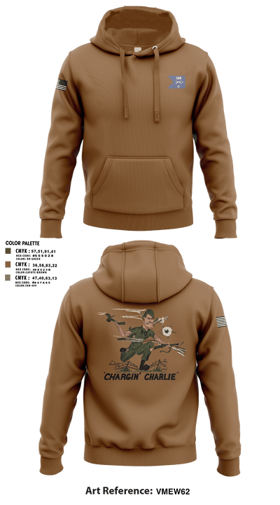 C Co 1-125th IN 33854609 Hoodie - 2