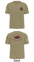 University of Arkansas Army ROTC - Razorback Battalion 15416563 Old School Cotton Feel Shirt - 90