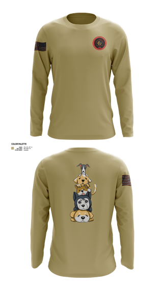 Long Sleeve Performance Shirt, Cranberry Country K9s, , Teamtime, Team time, sublimation, custom sports apparel, team uniforms, spirit wear, spiritwear, sports uniforms, custom shirts, team store, custom team store, fundraiser sports, apparel fundraiser
