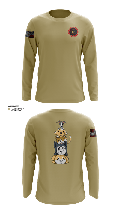 Cranberry Country K9s 10708887 Long Sleeve Performance Shirt 2