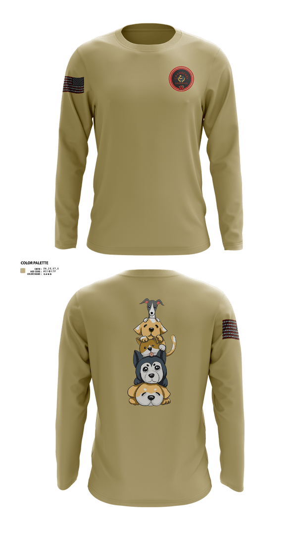 Long Sleeve Performance Shirt, Cranberry Country K9s, , Teamtime, Team time, sublimation, custom sports apparel, team uniforms, spirit wear, spiritwear, sports uniforms, custom shirts, team store, custom team store, fundraiser sports, apparel fundraiser