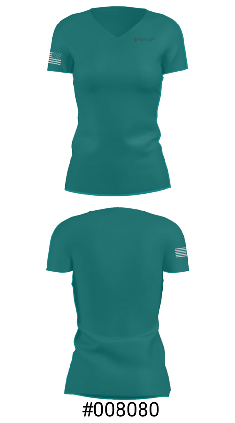 Women's Short Sleeve Vneck Shirt, Pioneer Valley High School Track and Field, Track & Field, Teamtime, Team time, sublimation, custom sports apparel, team uniforms, spirit wear, spiritwear, sports uniforms, custom shirts, team store, custom team store, fundraiser sports, apparel fundraiser