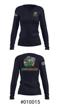 Junk Heroes 27502871 Women's Long Sleeve V-neck Shirt - 20