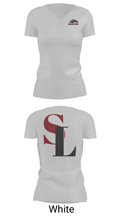 Silver Lake Public School Cross Country 96324093 Women's Short Sleeve V-neck Shirt - 19