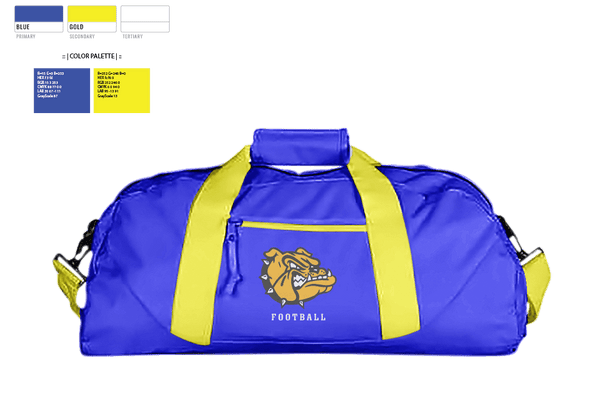 Duffle Bag, Claysburg-Kimmel Senior High School Football, Football, Teamtime, Team time, sublimation, custom sports apparel, team uniforms, spirit wear, spiritwear, sports uniforms, custom shirts, team store, custom team store, fundraiser sports, apparel fundraiser