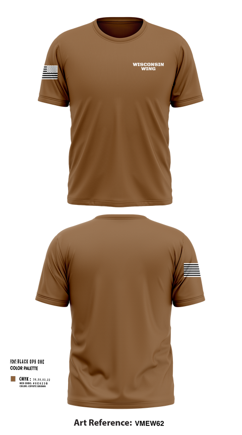 Short Sleeve Performance Shirt, Wisconsin Wing, Air Force, Teamtime, Team time, sublimation, custom sports apparel, team uniforms, spirit wear, spiritwear, sports uniforms, custom shirts, team store, custom team store, fundraiser sports, apparel fundraiser