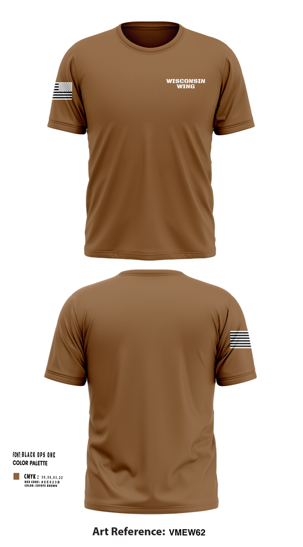 Short Sleeve Performance Shirt, Wisconsin Wing, Air Force, Teamtime, Team time, sublimation, custom sports apparel, team uniforms, spirit wear, spiritwear, sports uniforms, custom shirts, team store, custom team store, fundraiser sports, apparel fundraiser