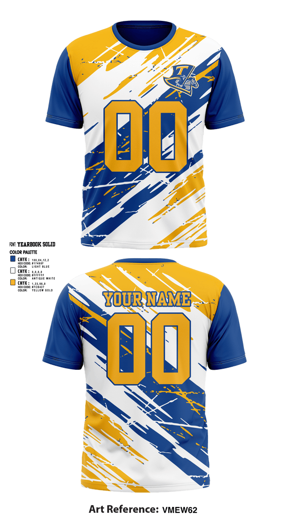 Short Sleeve Performance Shirt, Russell I Doig Middle School Football, Football, Teamtime, Team time, sublimation, custom sports apparel, team uniforms, spirit wear, spiritwear, sports uniforms, custom shirts, team store, custom team store, fundraiser sports, apparel fundraiser