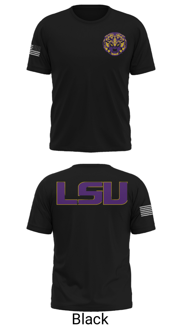 Short Sleeve Performance Shirt, Louisiana State University, Spirit Store, Teamtime, Team time, sublimation, custom sports apparel, team uniforms, spirit wear, spiritwear, sports uniforms, custom shirts, team store, custom team store, fundraiser sports, apparel fundraiser