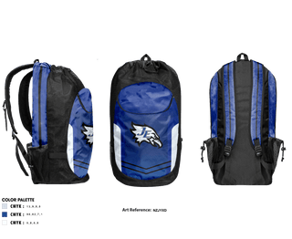Gear Bag, Jordan-Elbridge High School Volleyball, Women's Volleyball, Teamtime, Team time, sublimation, custom sports apparel, team uniforms, spirit wear, spiritwear, sports uniforms, custom shirts, team store, custom team store, fundraiser sports, apparel fundraiser