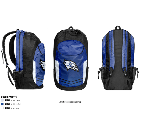 Gear Bag, Jordan-Elbridge High School Volleyball, Women's Volleyball, Teamtime, Team time, sublimation, custom sports apparel, team uniforms, spirit wear, spiritwear, sports uniforms, custom shirts, team store, custom team store, fundraiser sports, apparel fundraiser