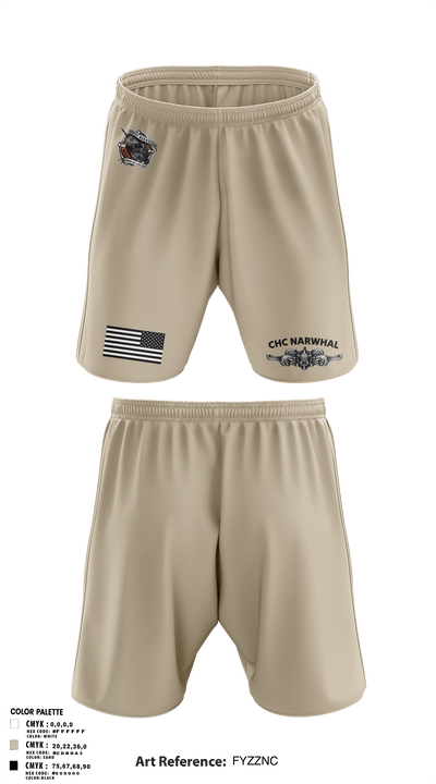 CHC NARWHAL 89056143 Athletic Shorts With Pockets - 2