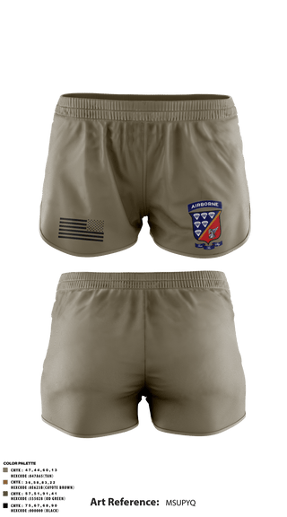 Ranger Panties, 647 Quartermaster Company, Army, Teamtime, Team time, sublimation, custom sports apparel, team uniforms, spirit wear, spiritwear, sports uniforms, custom shirts, team store, custom team store, fundraiser sports, apparel fundraiser