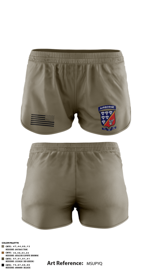 Ranger Panties, 647 Quartermaster Company, Army, Teamtime, Team time, sublimation, custom sports apparel, team uniforms, spirit wear, spiritwear, sports uniforms, custom shirts, team store, custom team store, fundraiser sports, apparel fundraiser