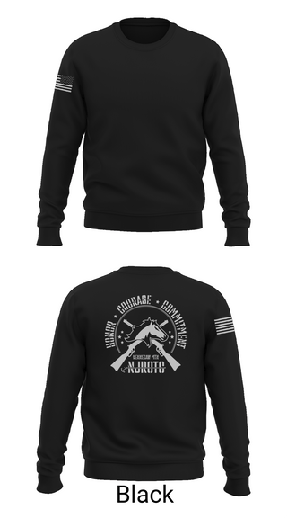 Crew Neck Sweatshirt, Kennesaw Mountain NJROTC, Navy, Teamtime, Team time, sublimation, custom sports apparel, team uniforms, spirit wear, spiritwear, sports uniforms, custom shirts, team store, custom team store, fundraiser sports, apparel fundraiser