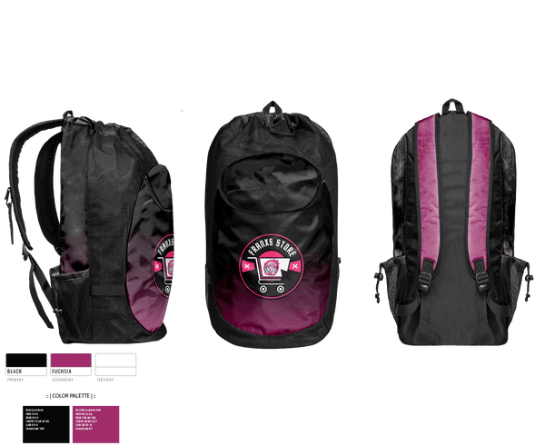 Gear Bag, Francs Store, E-Sports, Teamtime, Team time, sublimation, custom sports apparel, team uniforms, spirit wear, spiritwear, sports uniforms, custom shirts, team store, custom team store, fundraiser sports, apparel fundraiser