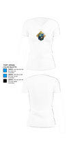 Baskett Transport LLC 41434065 Women's Short Sleeve V-neck Shirt - 18