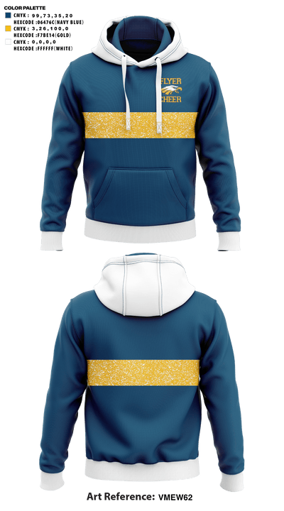 Franklin County High School Cheer 12628836 Hoodie - 51