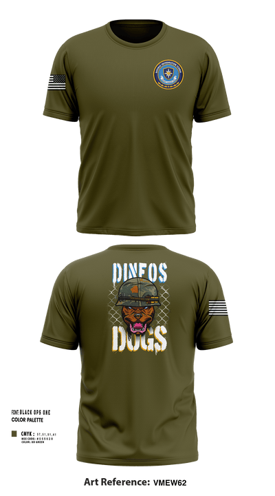 DINFOS 37015122 Short Sleeve Performance Shirt - 32