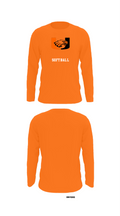 Uniontown High School Softball 76219593 Long Sleeve Performance Shirt - 36