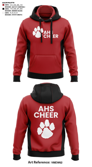 Hoodie, Asheville High School Cheer, Cheer, Teamtime, Team time, sublimation, custom sports apparel, team uniforms, spirit wear, spiritwear, sports uniforms, custom shirts, team store, custom team store, fundraiser sports, apparel fundraiser