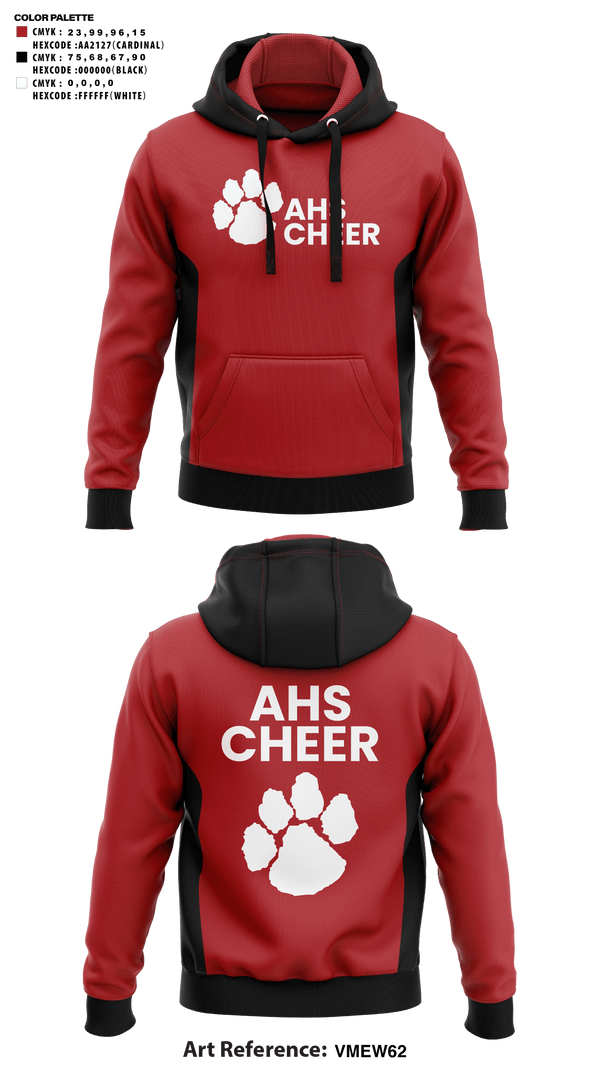 Hoodie, Asheville High School Cheer, Cheer, Teamtime, Team time, sublimation, custom sports apparel, team uniforms, spirit wear, spiritwear, sports uniforms, custom shirts, team store, custom team store, fundraiser sports, apparel fundraiser