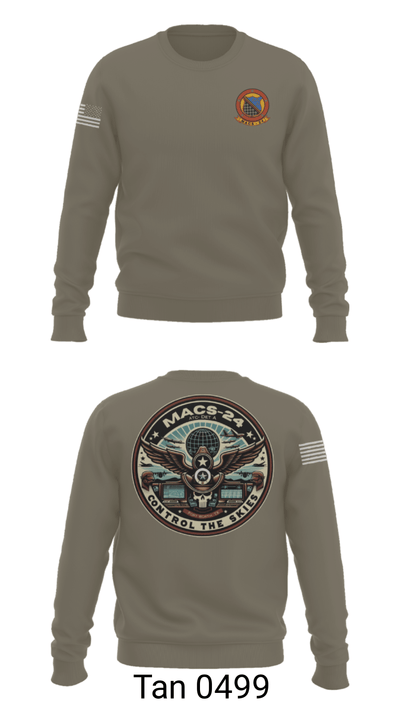 MACS 24 ATC Detachment A 44411642 Crew Neck Sweatshirt - 65