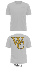 Woodford County High School Golf 78348992 Old School Cotton Feel Shirt - 10