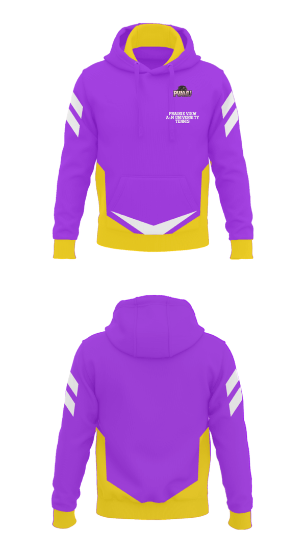Hoodie, Prairie View A&M University Tennis, Tennis, Teamtime, Team time, sublimation, custom sports apparel, team uniforms, spirit wear, spiritwear, sports uniforms, custom shirts, team store, custom team store, fundraiser sports, apparel fundraiser