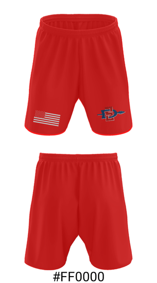 Athletic Shorts With Pockets, South Doyle High School Softball, Softball, Teamtime, Team time, sublimation, custom sports apparel, team uniforms, spirit wear, spiritwear, sports uniforms, custom shirts, team store, custom team store, fundraiser sports, apparel fundraiser