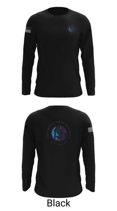 The Moss Tree Service 86074742 Long Sleeve Performance Shirt 26