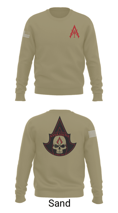 A Co. 1-3 AB 9856173 Crew Neck Sweatshirt - 85
