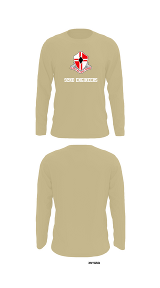 Long Sleeve Performance Shirt, 92nd Engineers, , Teamtime, Team time, sublimation, custom sports apparel, team uniforms, spirit wear, spiritwear, sports uniforms, custom shirts, team store, custom team store, fundraiser sports, apparel fundraiser