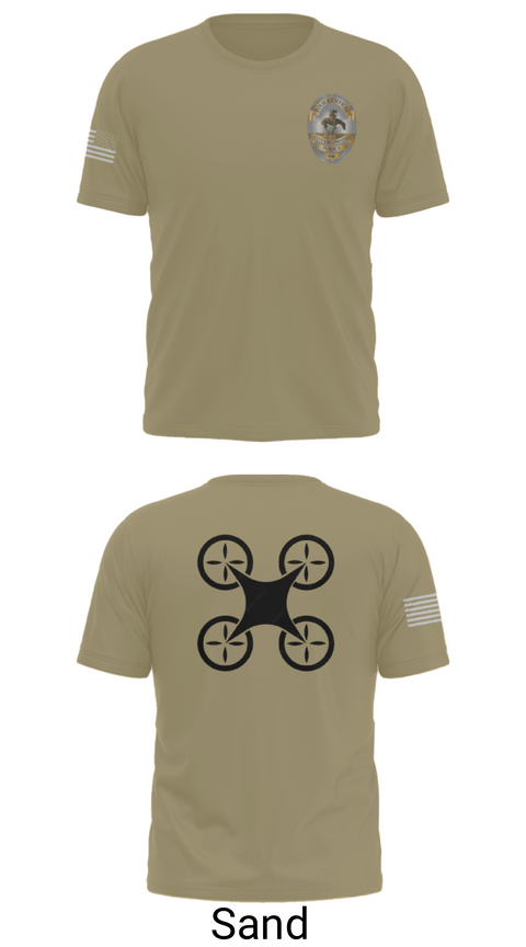 Short Sleeve Performance Shirt, UAS Pilot, Police, Teamtime, Team time, sublimation, custom sports apparel, team uniforms, spirit wear, spiritwear, sports uniforms, custom shirts, team store, custom team store, fundraiser sports, apparel fundraiser