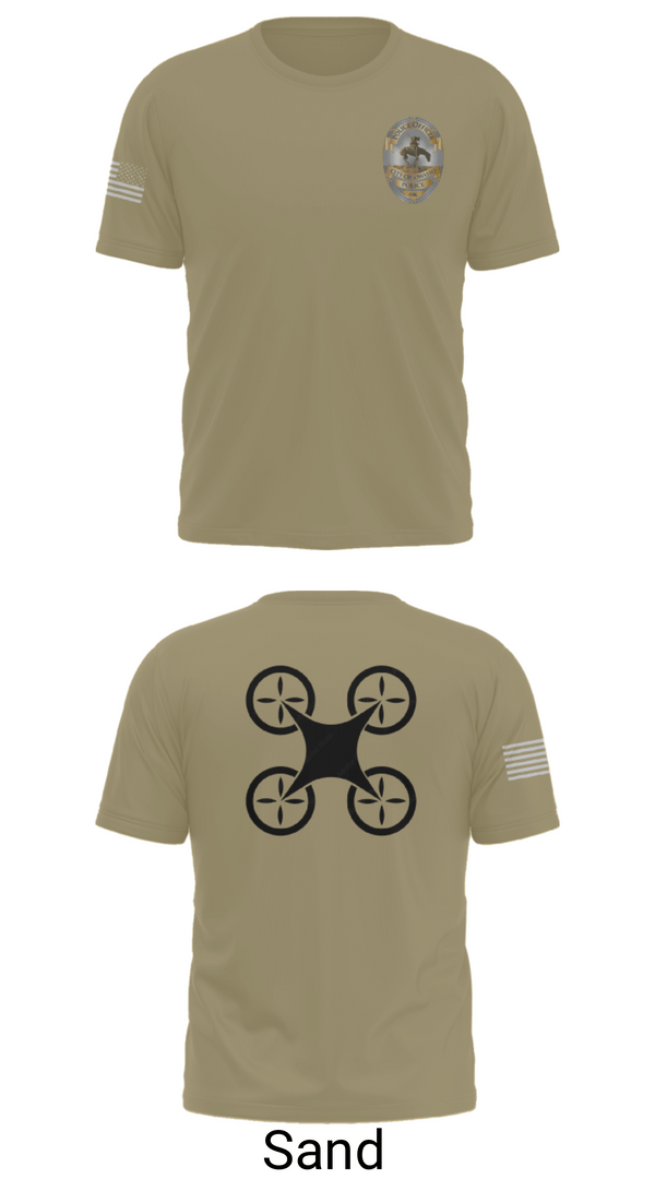 Short Sleeve Performance Shirt, UAS Pilot, Police, Teamtime, Team time, sublimation, custom sports apparel, team uniforms, spirit wear, spiritwear, sports uniforms, custom shirts, team store, custom team store, fundraiser sports, apparel fundraiser