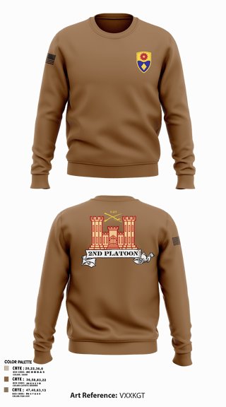 Crew Neck Sweatshirt, 649 ENG CO649 ENG CO649 EN CO, Army, Teamtime, Team time, sublimation, custom sports apparel, team uniforms, spirit wear, spiritwear, sports uniforms, custom shirts, team store, custom team store, fundraiser sports, apparel fundraiser